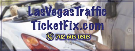 fix traffic ticket las vegas.